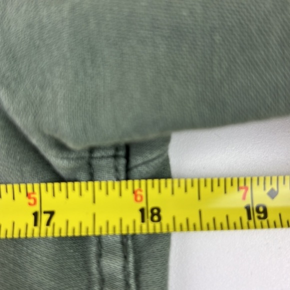 Aritzia TNA Olive Green Utility Military Shirt Jacket - Picture 7 of 13